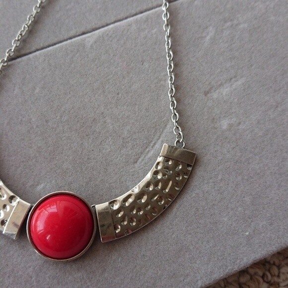 Paparazzi Egyptian Spell red - Necklace - Picture 7 of 8